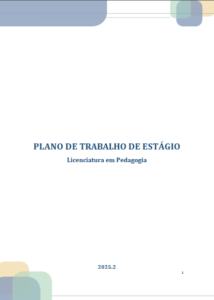 Estágio Supervisionado de Intervenção nos Anos Iniciais do Ensino Fundamental