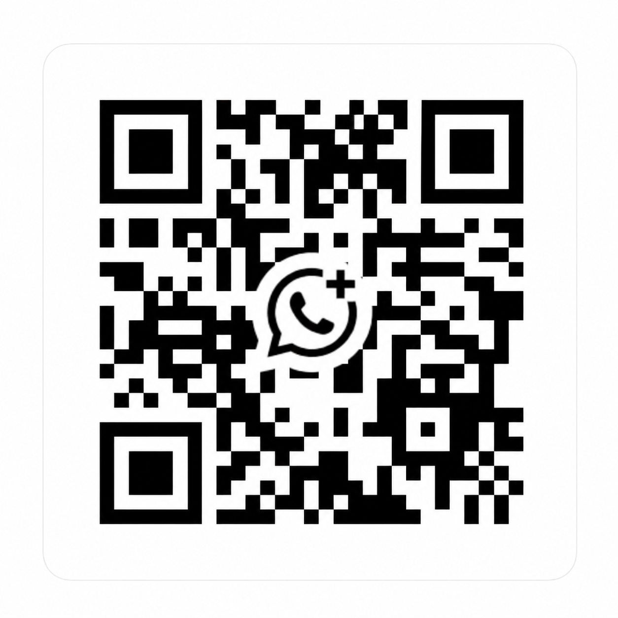 QR Code WhatsApp Trabalhos EAD